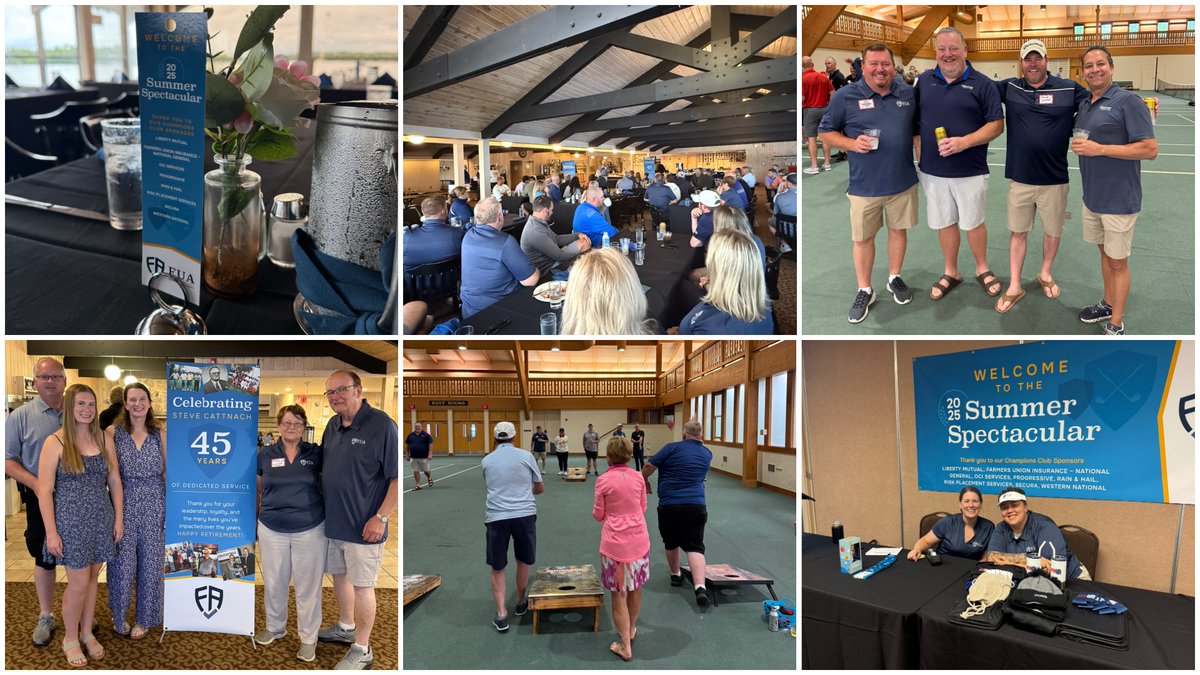 FUAInsurance's tweet photo. The Summer Spectacular at Cragun’s was one to remember, even with stormy skies! Huge thanks to everyone who showed up with good vibes, laughter &amp; team spirit. And to our amazing sponsors, thank you for making it all possible. Until next time!  #SummerSpectacular https://t.co/v2X7FixiQH