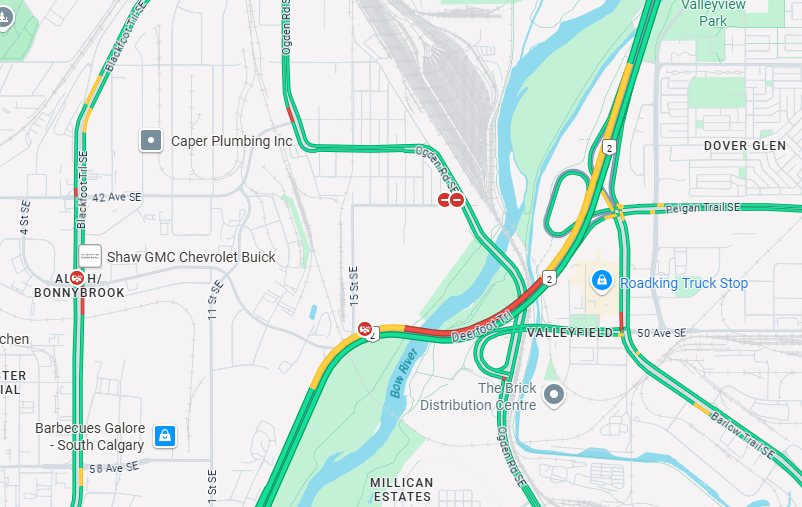 Calf Robe Bridge 660 NewsRadio Calgary Traffic (@NewsRadioCGY) / Posts / X