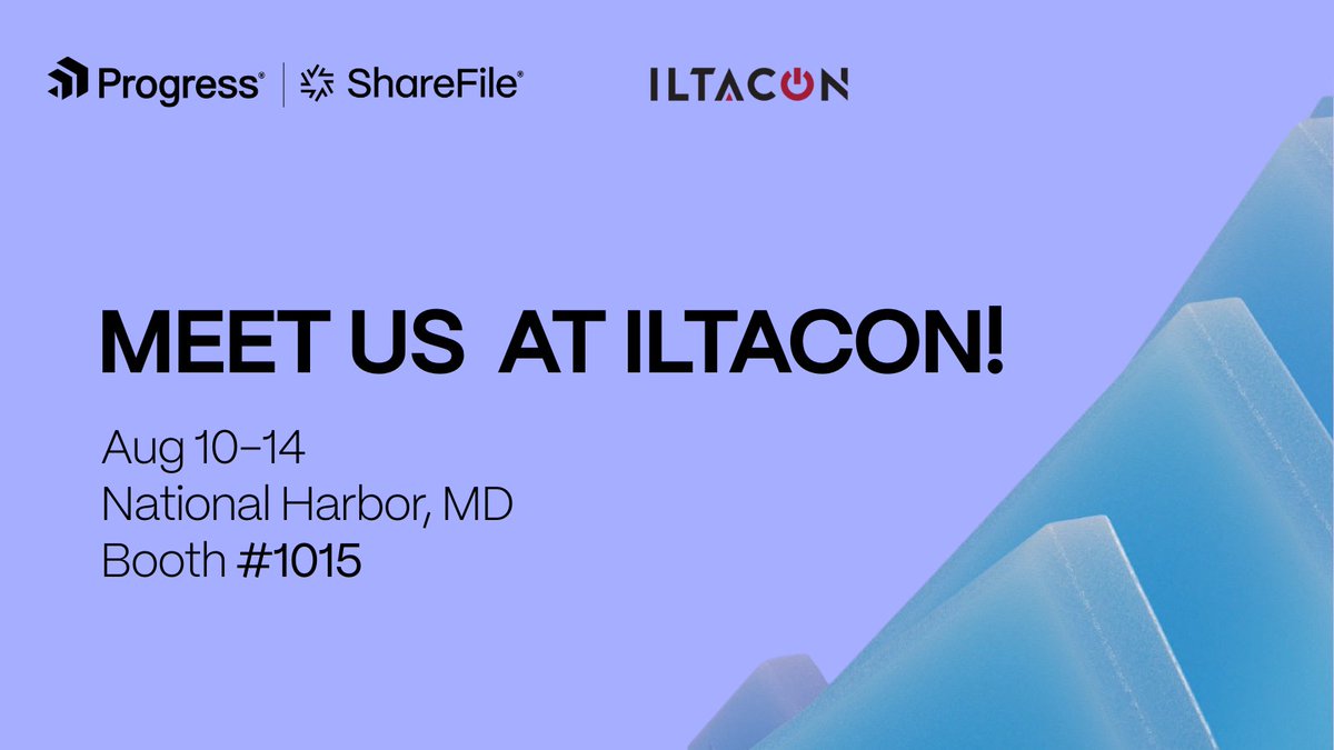 📣 ILTACON 2025 – we are coming!
 
Join us at the premier educational and networking event for the legal industry, AUG 10–14 in National Harbor, MD.
 
📍 At Booth #1015, we will be expecting you ready to connect, answer questions, and showcase live demos!
 
See you there! 👋