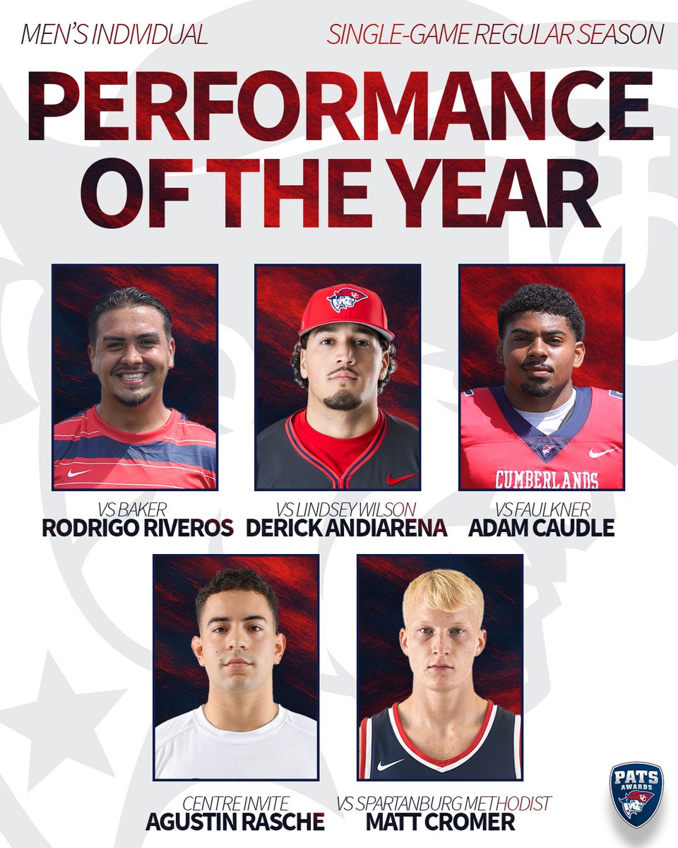 🏆 2025 Pats Awards Nominees 🏆

Up next: Men's Regular Season Performance of the Year
These standout moments defined dominance and delivered during the season. 💪🔥

#OneBigTeam #LoveTheLogo #PatsAwards25