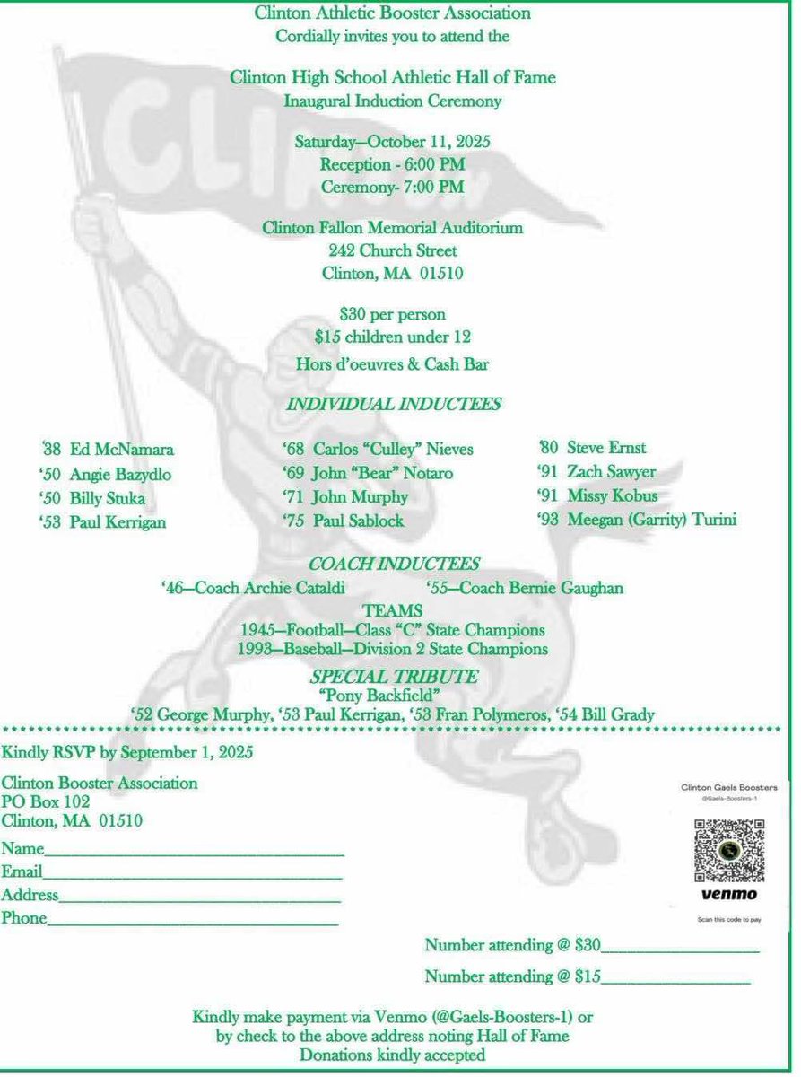 Buy your tickets today! Going to be an amazing night!