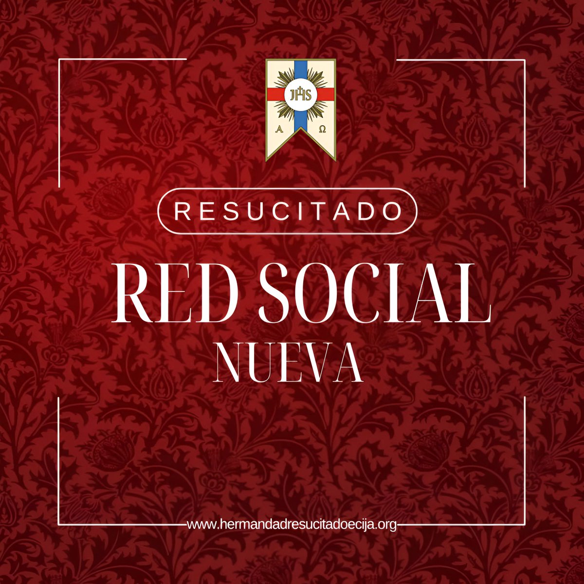 ¡Estrenamos nueva red social!
Síguenos y mantente al tanto de todo lo que ocurre en la Hermandad.
¡Síguenos y forma parte!