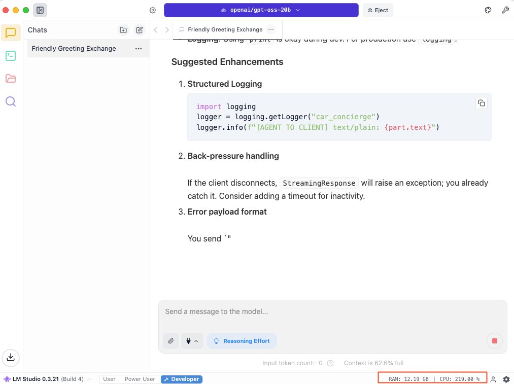 Just ran the new <a href="/OpenAI/">OpenAI</a> GPT-OSS 20GB model locally on my 24GB Mac Mini using <a href="/lmstudio/">LM Studio</a> — and still had room to multitask. No lag. No GPU. Just fast, local inference.

 That’s the future. 🔥

#OpenSourceAI #GPTOSS #LMStudio  #LocalLLM