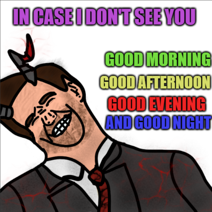 Good morning, and in case I don't see ya, good afternoon, good evening, and good night!
#necroart #trumanshow #vtuber #Vtuberart