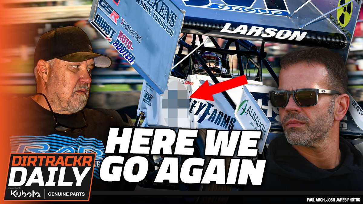 We're going down a rabbit hole today that involves a sprint car aerodynamics piece, Larson, Paul Silva, Rico Abreu and Ricky Warner. Let's get weird...

Tune in!

📺 youtu.be/KSH4WX5zRVc
🎧 podcasts.apple.com/us/podcast/dai…
📰 dirtrackr.com/daily/1400