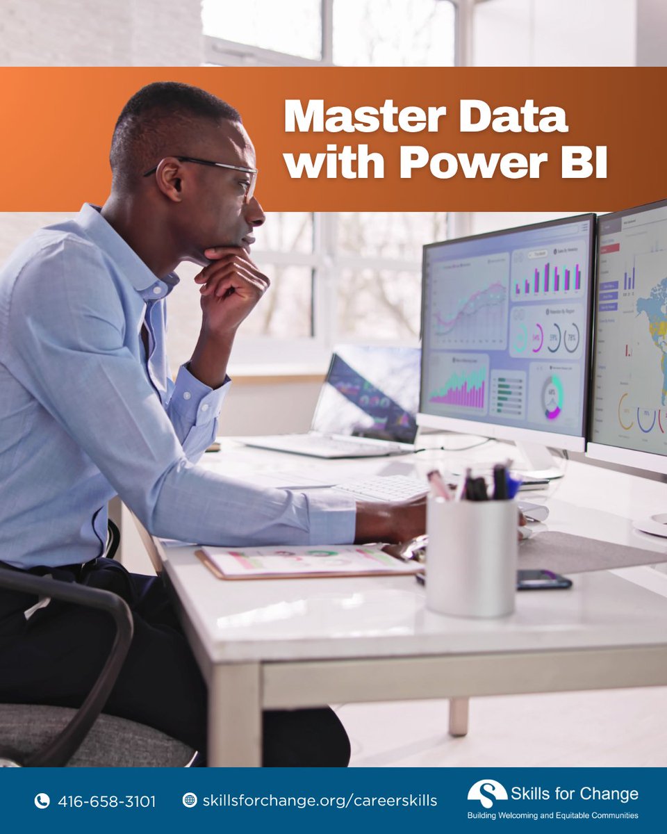 Turn raw data into insight!

Join our Data Analytics on Power BI Certification — starts Aug 9.

🖥️ Online | 5 Saturdays | 9 AM–2 PM
🎓 Recognized by Ontario Ministry
👥 Alumni get exclusive networking access

🔗 Register now - ow.ly/Gm2X50WAiXC

#PowerBI #CareerSkills
