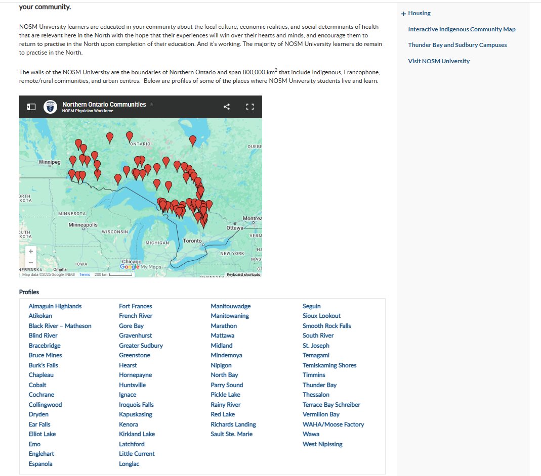 NOSM U Physician Workforce Strategy tweet media
