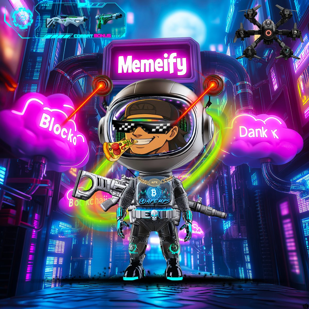 🎉 **5 SOL GIVEAWAY ALERT!** 🎉

Mint 1 of our Degen Droids NFTs (0.22 sol) and automatically enter to win 1 SOL! 

✨ **5 SOL** distributed among 5 random minters  
✨ **5 SOL** for every 100 NFTs minted

Good luck, everyone! 🚀

#DegenDroids #NFTGiveaway #MintAndWin