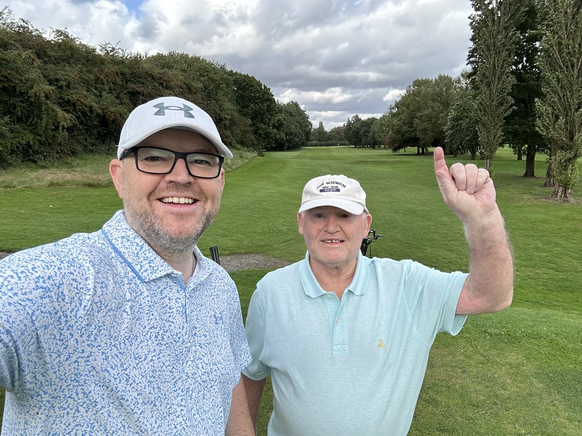 Great afternoon around the old track <a href="/WithingtonGolf/">@WithingtonGolfClub</a> where I learnt the game! Even shot a semi respectable 79!