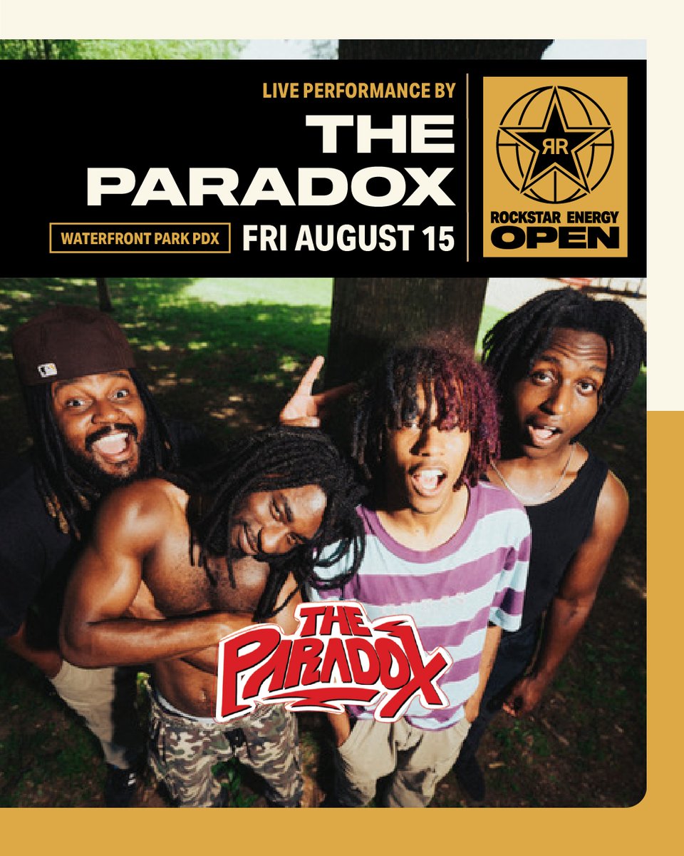 the_platfrm's tweet image. .@facetofacemusic and @TheParadoxBand1 are rocking the stage on Friday, August 15th at the @rockstarenergy Open in Portland, Oregon. The show is FREE for all to attend— we’ll see you there! #platfrm #RockstarEnergy