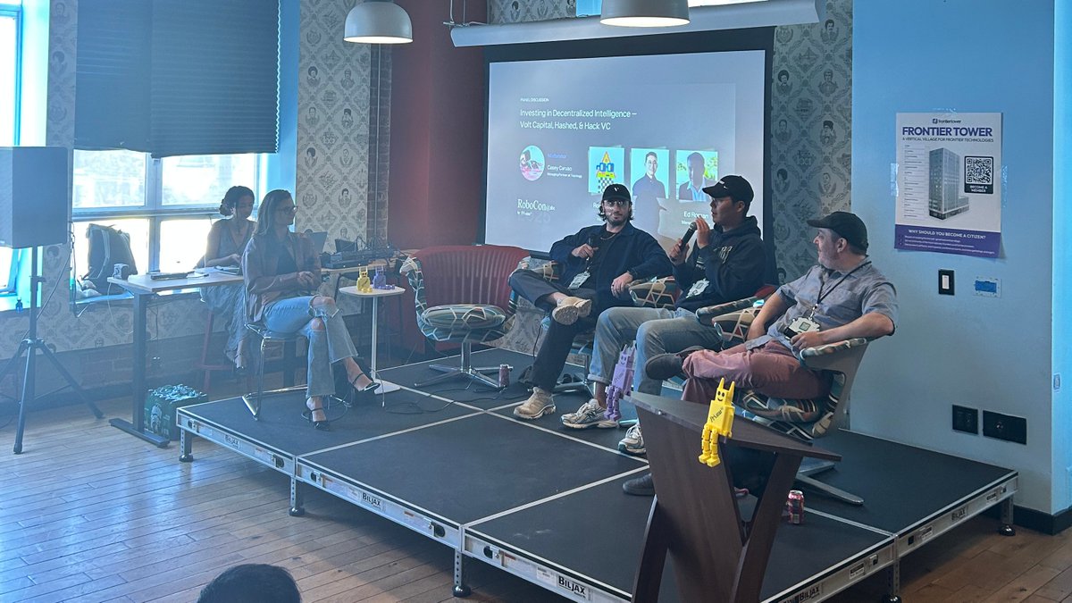 Robo Con (@robocon_ai) on Twitter photo 💸 Live now: Rob Sarrow (<a href="/VoltCapital/">Volt Capital</a>), Baek Kim (@Hashed_official), and Ed Roman (@Hack_VC) are sharing where the next billion-dollar bets on robotics & AI will land — moderated by Casey Caruso (<a href="/topology_vc/">Topology Ventures</a>).
🎥 Watch: youtube.com/live/3tOSyi16i…
#RoboCon2025 💸 Live now: Rob Sarrow (<a href="/VoltCapital/">Volt Capital</a>), Baek Kim (@Hashed_official), and Ed Roman (@Hack_VC) are sharing where the next billion-dollar bets on robotics & AI will land — moderated by Casey Caruso (<a href="/topology_vc/">Topology Ventures</a>).
🎥 Watch: youtube.com/live/3tOSyi16i…
#RoboCon2025