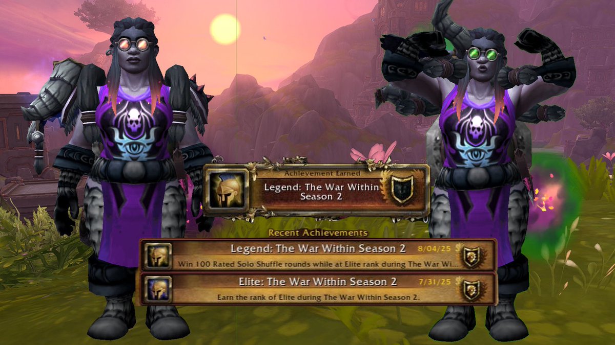I hired 2 top 0.1% pvper’s for a private call/session to pick their brain, get tips and information at the highest level for arena on both DPS and Healer. 
I play solo shuffle &amp; even though I’m a healer main and can easily sit LFR, shuffle is faster for me, especially when I play