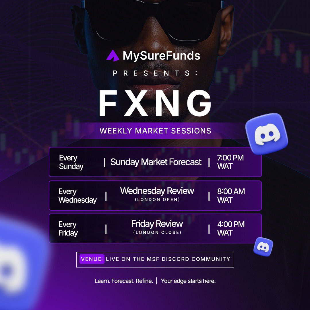Vee📊 (@vee_anibe) on Twitter photo Join us <a href="/mysurefunds/">MySureFunds</a> Weekly market insight | Review | wrap up.
Click the link on <a href="/mysurefunds/">MySureFunds</a> bio to join the discord community! Join us <a href="/mysurefunds/">MySureFunds</a> Weekly market insight | Review | wrap up.
Click the link on <a href="/mysurefunds/">MySureFunds</a> bio to join the discord community!