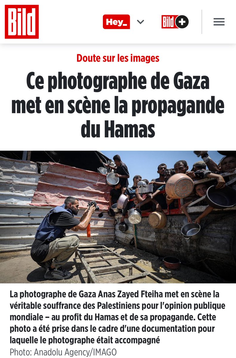 SlMONWEINBERG's tweet photo. 🔗 Source : Bild 🇩🇪 | #Gaza #Propagande #FakeImages #Hamas #Anadolu #IDF https://t.co/pA2kSRGe2P