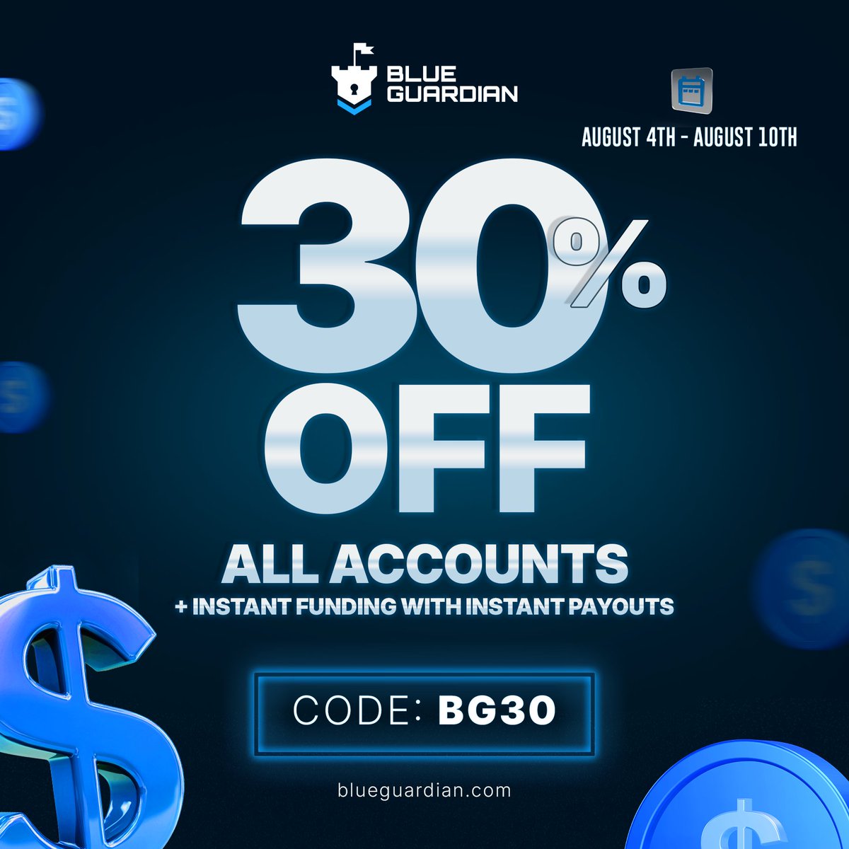 King of Forex Trader's (@kingfxtrader) on Twitter photo ๐ Giveaway Notifications ๐
2 ร $5k Challenge Account
To participate follow:
<a href="/BlueGuardiancom/">Blue Guardian</a>
<a href="/Kingfxtrader/">KINGFX20 ๐</a>
Like and Repost
Tag 3 frnd
Most like and Repost out pinned posts
Winners in 72 hours ๐ Giveaway Notifications ๐
2 ร $5k Challenge Account
To participate follow:
<a href="/BlueGuardiancom/">Blue Guardian</a>
<a href="/Kingfxtrader/">KINGFX20 ๐</a>
Like and Repost
Tag 3 frnd
Most like and Repost out pinned posts
Winners in 72 hours