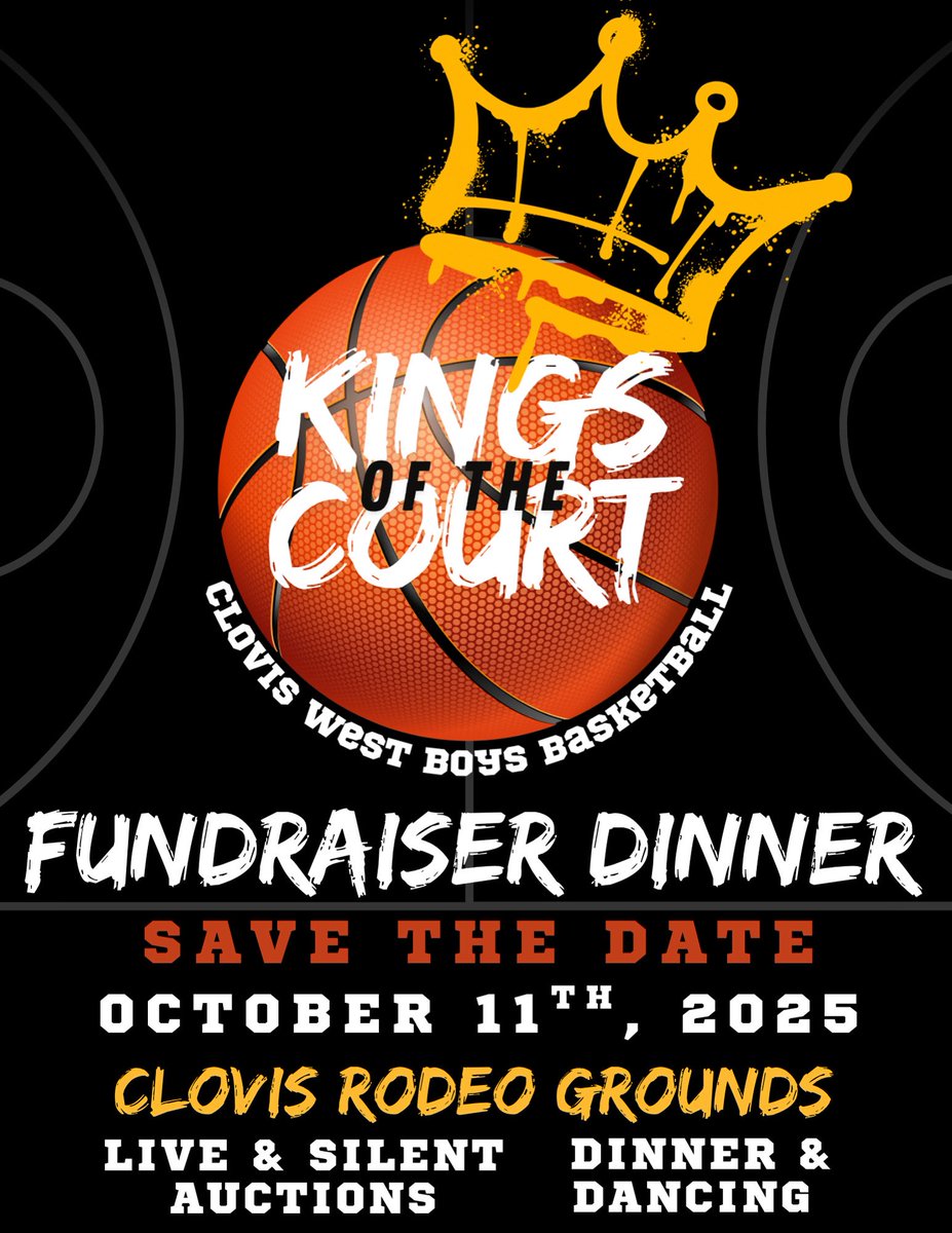 ‼️ Save the Date ‼️

October 11th is our annual Kings of the Court banquet dinner. This is a great opportunity to support our program and to meet our new coaching staff. Tickets will be going on sale soon and we look forward to seeing everyone there.