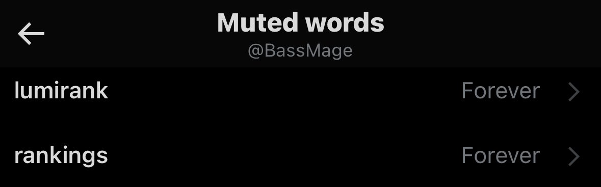 these words are staying muted for eternity