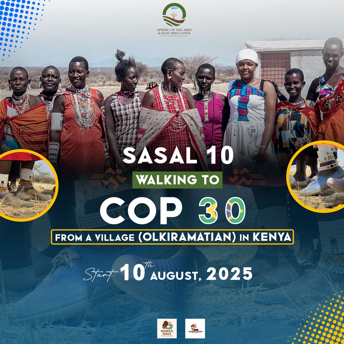 🌍 Tired of begging to be included.
This year’s #COP30 risks excluding frontline &amp; indigenous voices again, because of high travel costs.

So we’re TAKING ACTION.
If it means walking to Brazil, then so be it.

Support: gofund.me/83b0dfb5