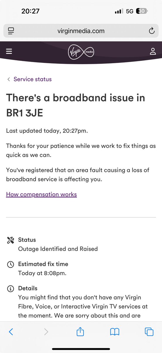 I’m now living in the dark ages thanks to moving from Sky to <a href="/virginmedia/">Virgin Media ❤️</a> this year. They also don’t appear to be able to tell the time…