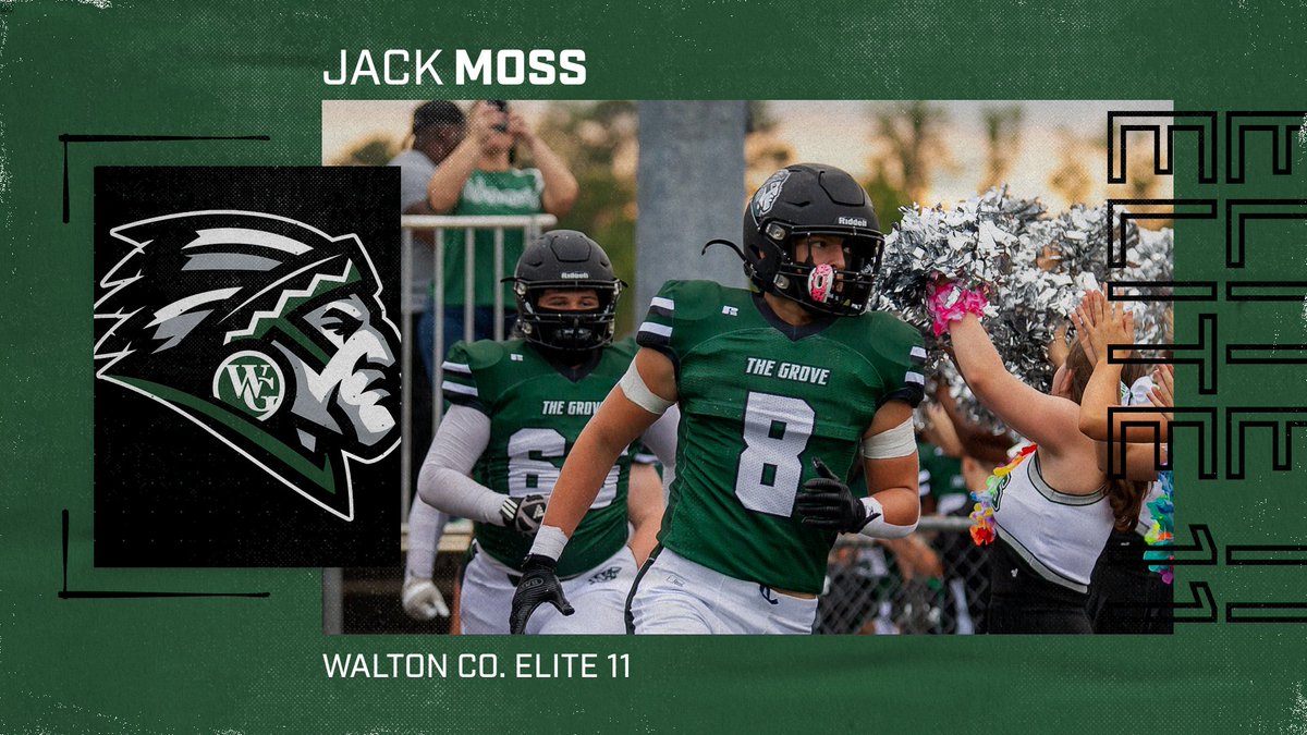Congrats to Sr. Jack Moss on being selected to this years Walton Tribune Elite 11 Team! The Warriors start their season with a Scrimmage against Heritage on Thurs. waltontribune.com/sports/article…