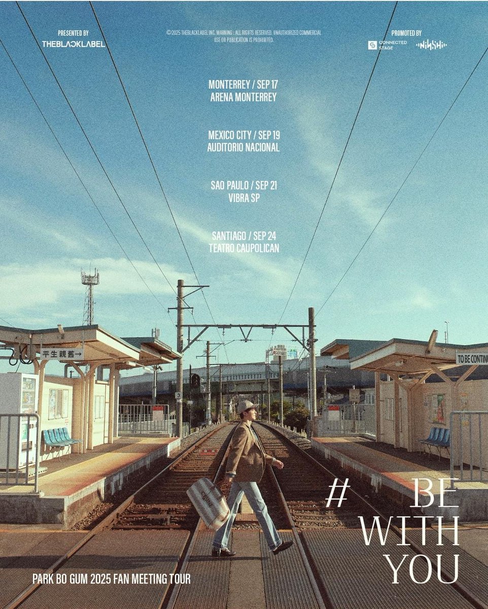 ✨️ Park Bo-Gum visitará Chile como parte de su gira 😱

El actor de "Si la vida te da mandarinas"🍊 llega a nuestro país el 24/09 en Teatro Caupolicán con su gira de fanmeetings "Be With You" 

#PARKBOGUM #박보검 #BEWITHYOU

Produce: <a href="/ninshi_ent/">Ninshi Entertainment</a>
Próximamente más información.