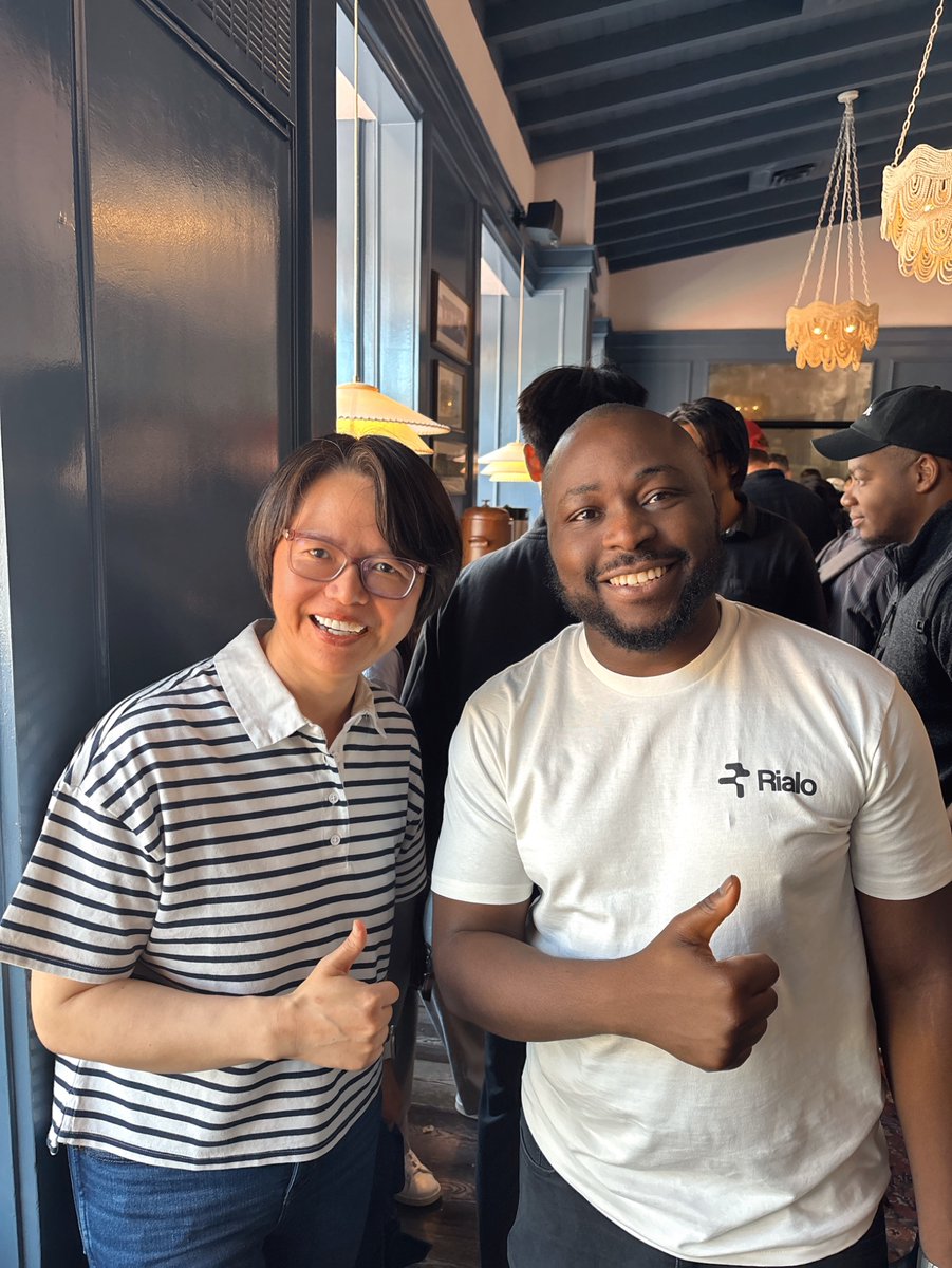 0x_CryptoValley 硅密加速中 (@0x_cryptovalley) on Twitter photo Congrats to <a href="/RialoHQ/">Rialo</a>
<a href="/Subzero_Labs/">Subzero Labs</a>
raise an initial round of $20M led by <a href="/PanteraCapital/">Pantera Capital</a>
to build <a href="/RialoHQ/">Rialo</a> the first Real World blockchain network, met energetic and big smiling founder <a href="/itachee_x/">ade</a> at SBC 🎉🎊 Congrats to <a href="/RialoHQ/">Rialo</a>
<a href="/Subzero_Labs/">Subzero Labs</a>
raise an initial round of $20M led by <a href="/PanteraCapital/">Pantera Capital</a>
to build <a href="/RialoHQ/">Rialo</a> the first Real World blockchain network, met energetic and big smiling founder <a href="/itachee_x/">ade</a> at SBC 🎉🎊