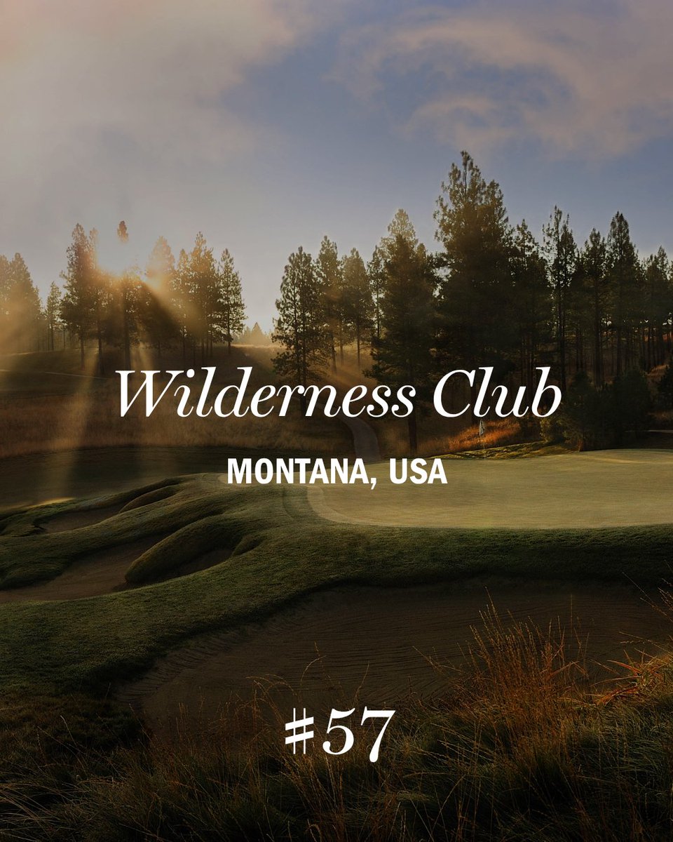 FaldoDesign's tweet image. We’re delighted to share that the Wilderness Club by Faldo Design has been ranked #57 on Golf Digest's list of America's 100 Greatest Public Courses! 🌲⛳
