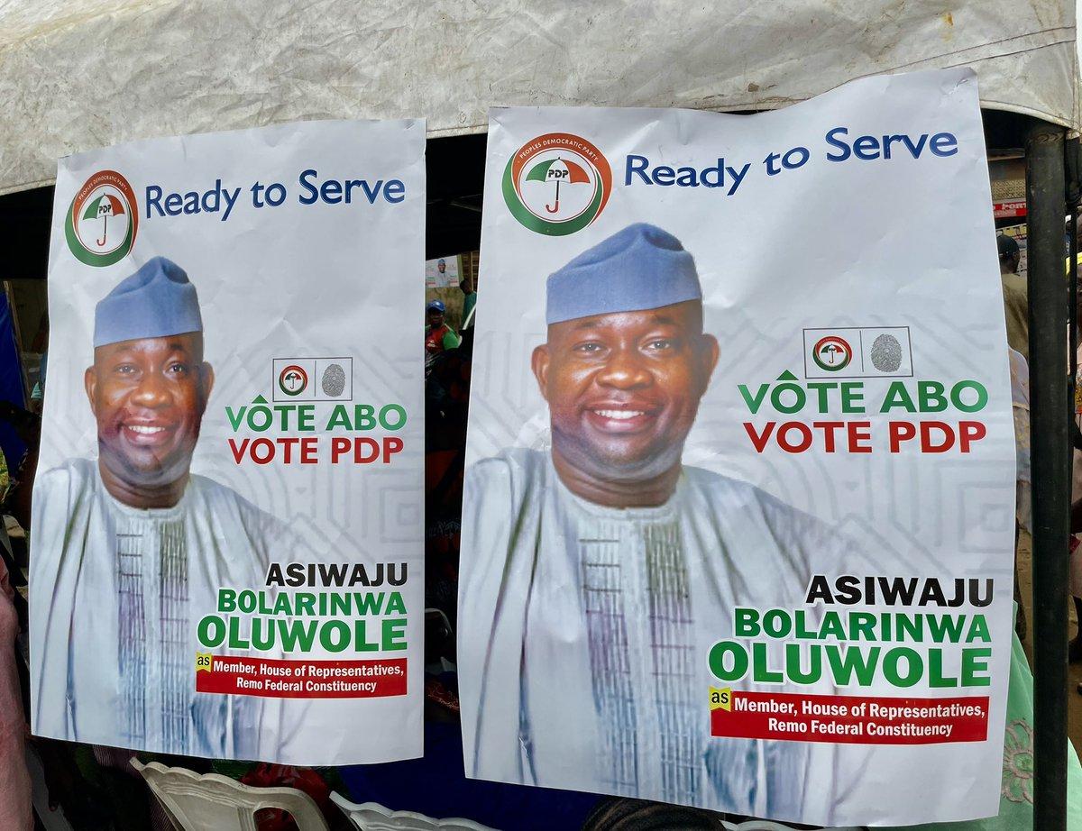 Today on the Campaign Trail

Our campaign train made strategic stops across wards 4, 10 and 5 in Sagamu Local Government.

At every stop, our message remained consistent — We are committed to representing the true interests of our people.

We stand proudly on our track record.