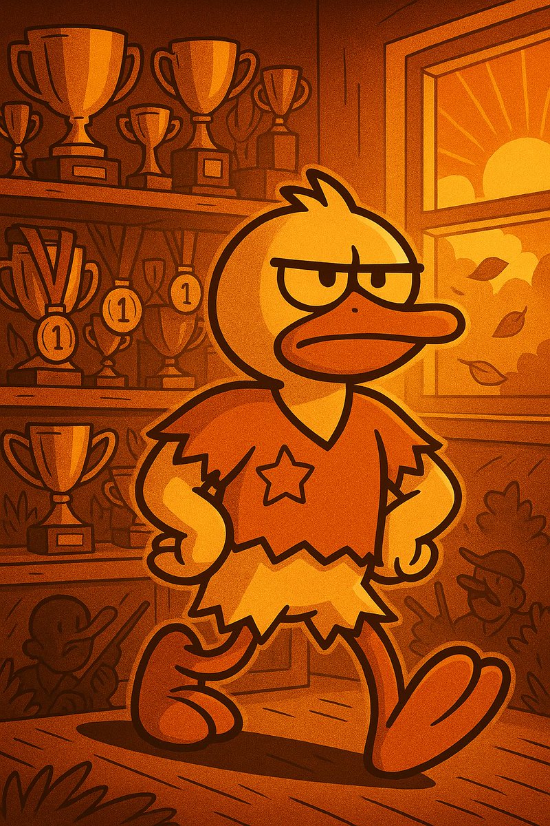 Imagine betting against the only duck that never stopped running.
Couldn’t be me.