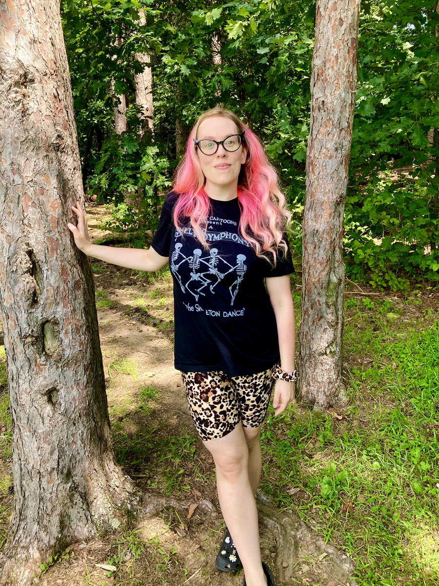 Touching grass (and trees) today