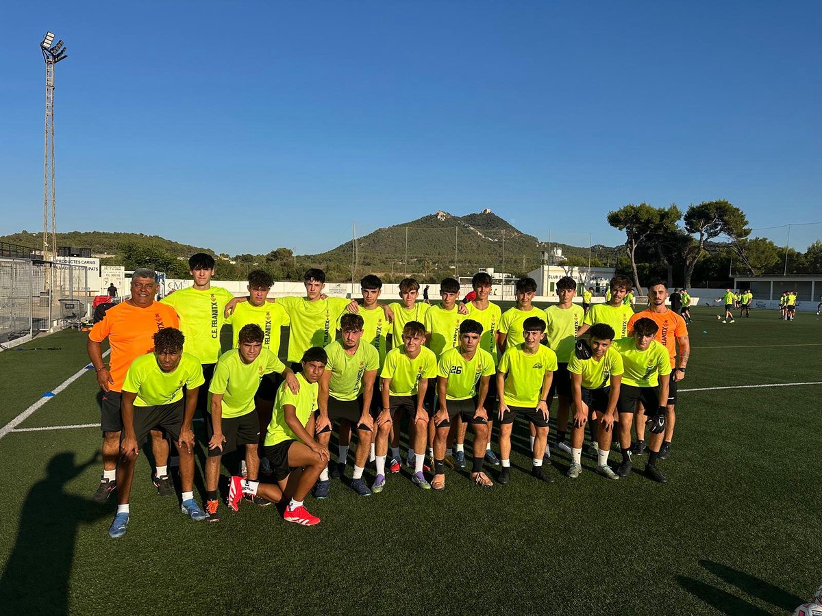 cefelanitx's tweet image. 𝗝𝗨𝗩𝗘𝗡𝗜𝗟𝗦

👉 Ahir va començar el nostre equip juvenil

✅ Objectiu: arribar al 100% dia 21/09, al primer partit de lliga.

🛠️ Aquest equip donarà molta guerra 

#vamosfela #orgullfelanitxer