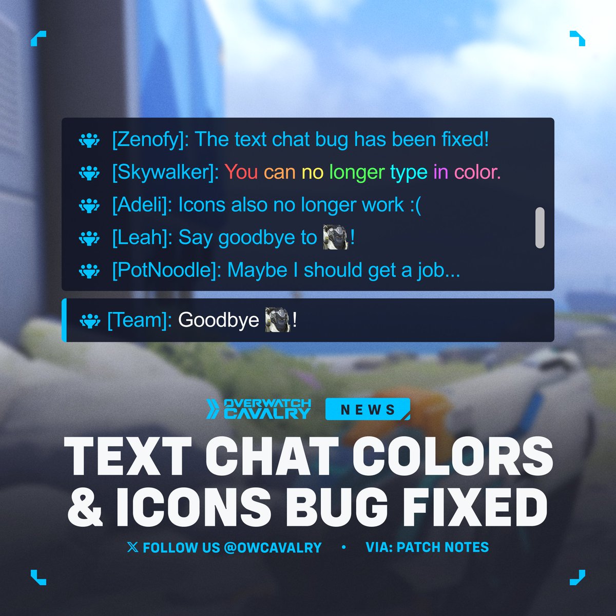 Overwatch Cavalry tweet media