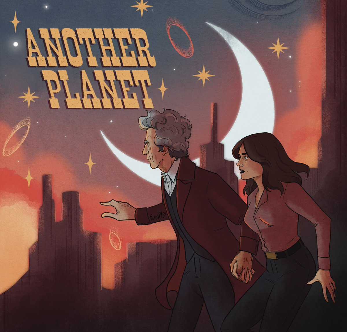 twelfthwhovian's tweet image. Another planet 🤍✨🪐🚀

#twelfthdoctor #doctorwho #petercapaldi #claraoswald