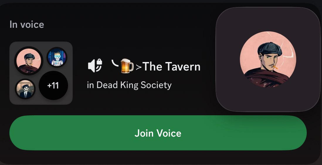 Thank you for the insight and tavern chat today <a href="/asgardfi/">Asgard Finance</a> x <a href="/DeadKingSociety/">Dead King Society</a> 💀👑