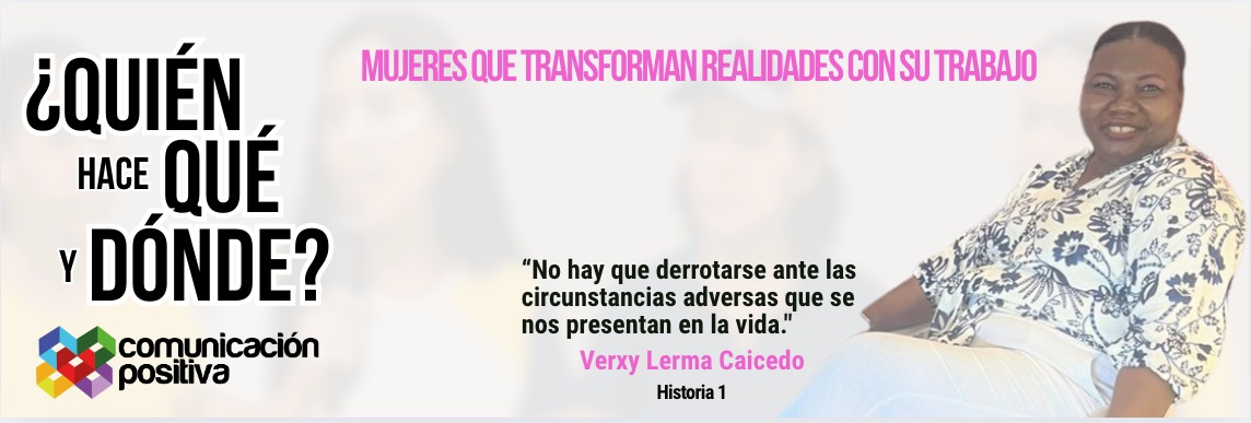 DavidMAlba's tweet image. #Mujeres QUE TRANSFORMA REALIDADES CON SU #TRABAJO
Desde hace 22 años, Verxy Lerma apoya y orienta a las personas de su comunidad, en aspectos relacionados con la #salud sexual, en la zona de #Buenaventura (Valle), al occidente de #Colombia. tinyurl.com/22pm88y5