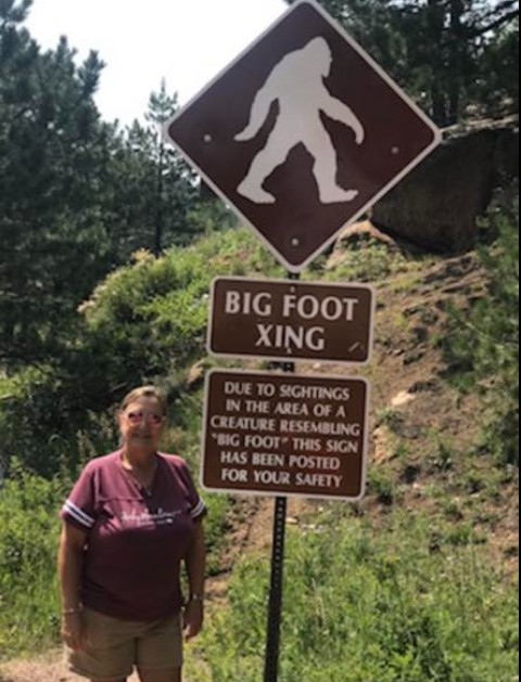 Shirley Castaing is on the trail of Sasquatch