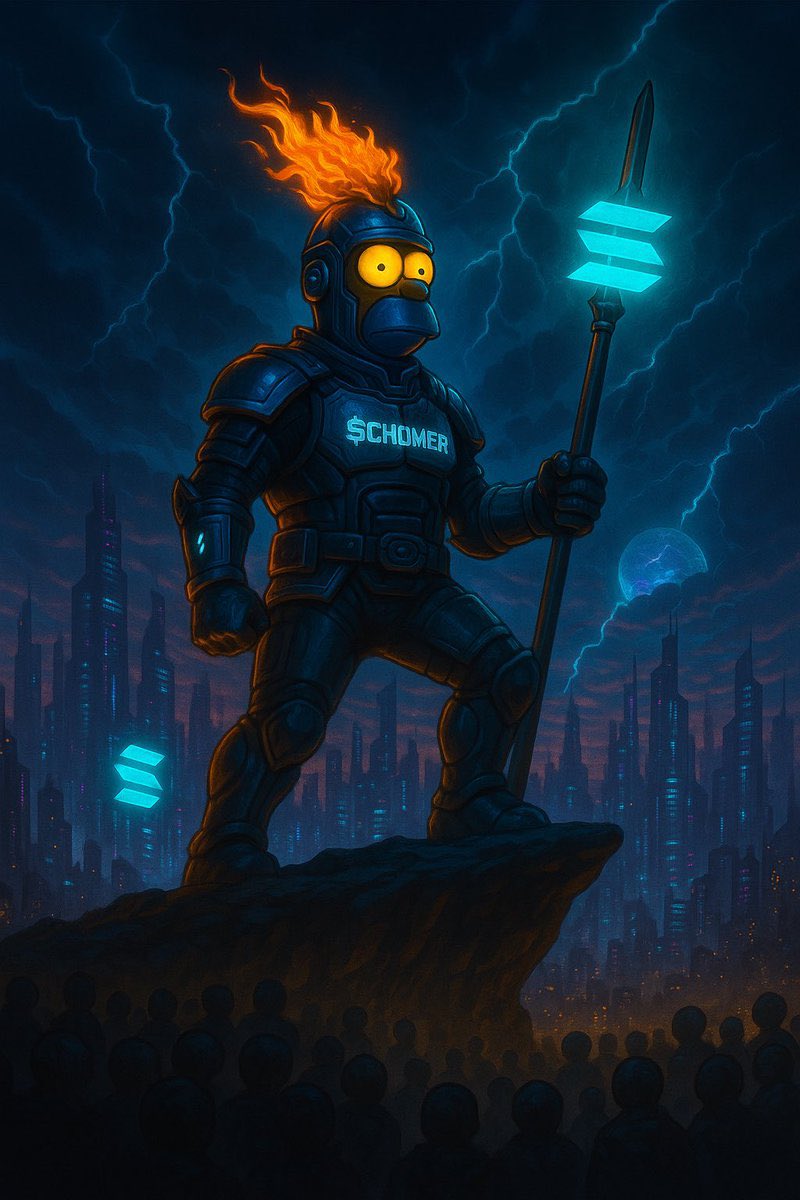 BENNYBEAR001's tweet image. Some coins are built for trends.
Some coins are built for hype.

Then there’s $CHOMER —
the coin built for battle.

We don’t promise safety.
We don’t promise logic.
We promise chaos, raids, and Solana domination.

You either fight with us or get left behind.
Degen season has a…