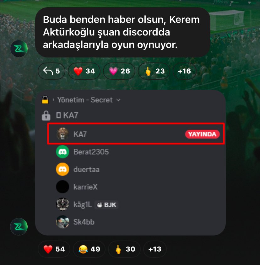 taymda gördüm gerçek mi ahahahahshwhs