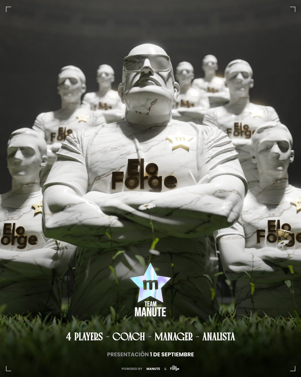 🚨TEAM MANUTE TFT🚨
Squad competitiva que se anunciará el 1 de Septiembre que aspira al Tier 1, opens y mundial. España + LATAM.
Cuenta oficial: @TeamManute síguenos!
Discord oficial: discord.gg/gdWQq4A7CA
Tendrá academia para jugadores que aspiren a estar. 🔜