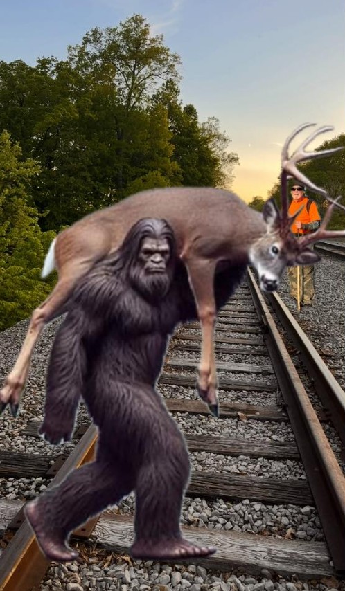 Sasquatch has Larry Perry's buck