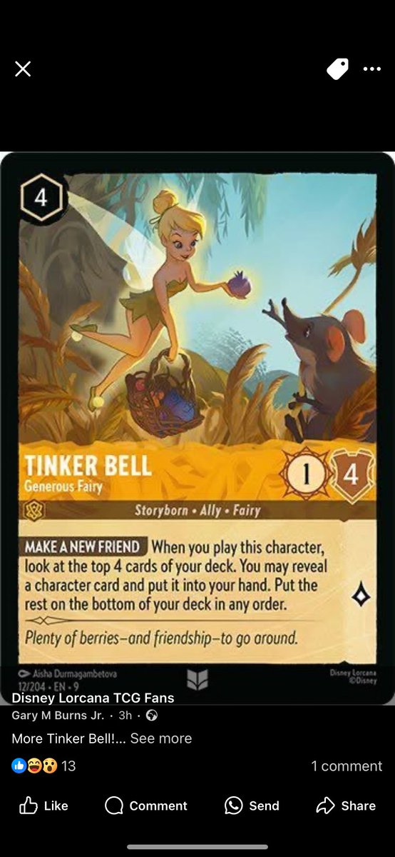 I’ve been running a ton of 4c Tink and Shift Tink this set so I am PUMPED that they’re getting reprints. I love the 4c Tink.

You thought you were done with AS? Stand aside! still here to crush dreams :P

Now if we see a Lantern reprint, it’s game over. I’ll just be so happy.