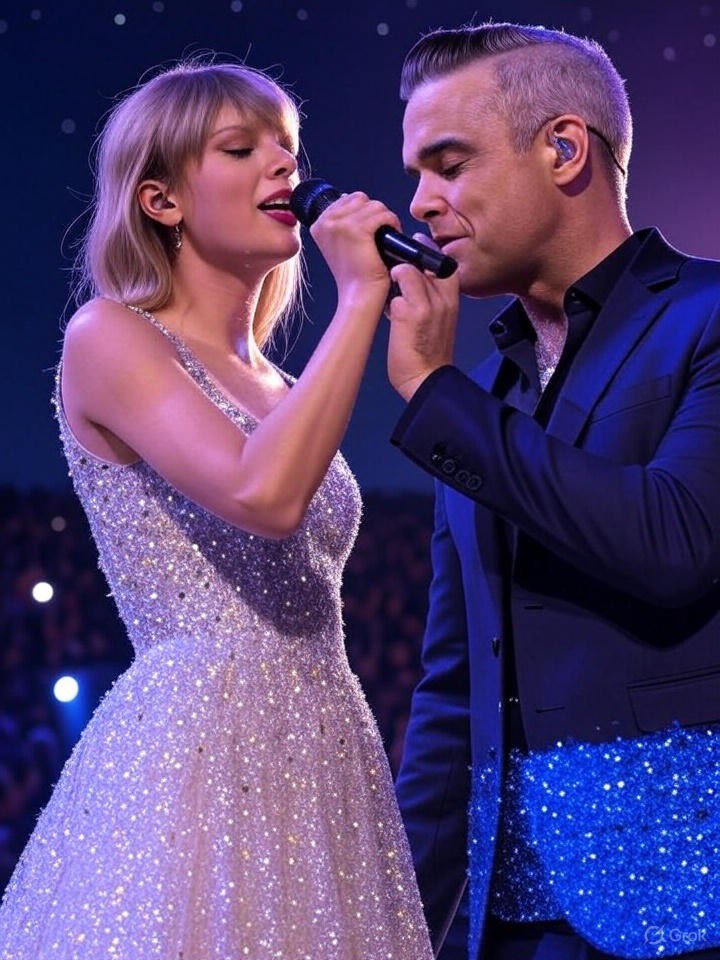 Chitailova's tweet image. So Grok, I have been thinking about the duet between Taylor Swift and Robbie Williams.
Any idea about a song they could sing together?
#music #imaginegrok