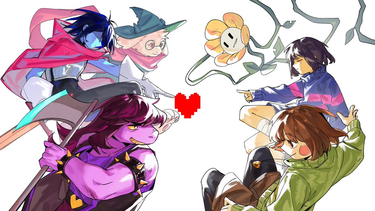 给国内的utdr同人活动画的宣传图（pv内有背景的版本更好看一点但是背景不是我画的）