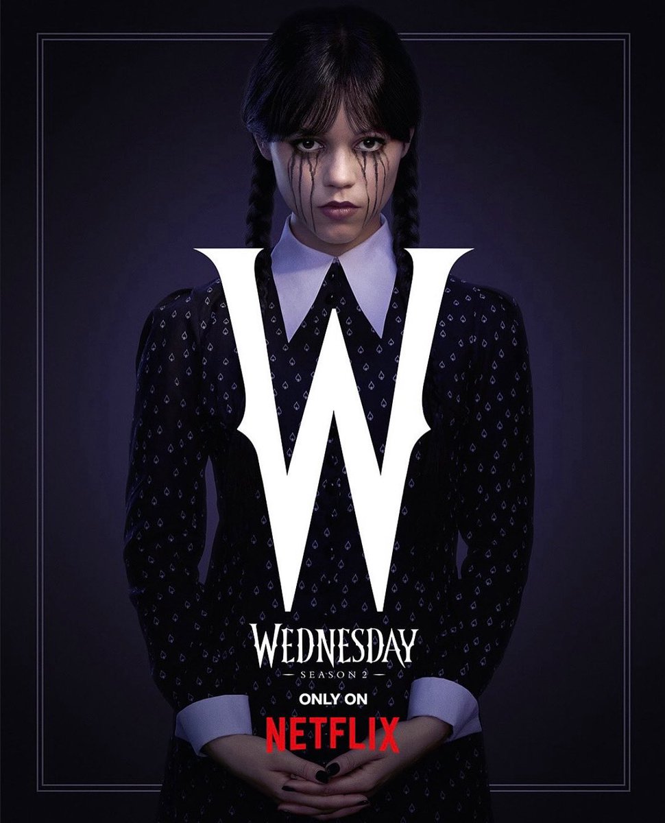 MovSto's tweet photo. 🚨 غدًا..

يعود مسلسل “Wednesday” بموسمه الثاني حصريًا على نتفليكس. https://t.co/AQqFvh47Lm