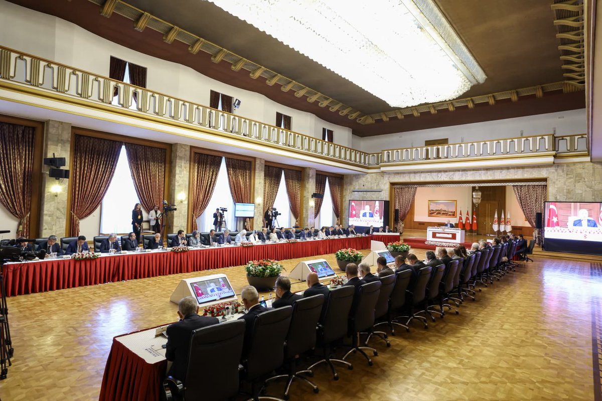 Grup Başkanımız Bülent Kaya, Türkiye Büyük Millet Meclisi’nde kurulan Milli Dayanışma, Kardeşlik ve Demokrasi Komisyonu’nun ilk toplantısına katıldı.