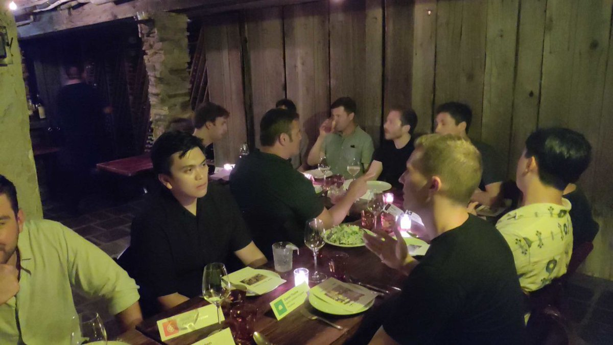 some pics from last week's NYC founder &amp; eng leadership dinner — happy to attend last minute!

such a great group of builders