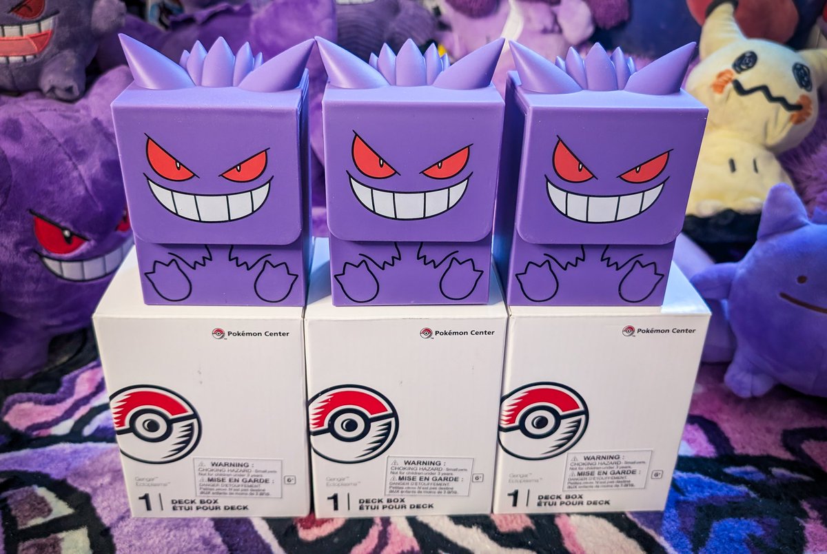 gengar bby 💜👻 (@avianoir) on Twitter photo 💜GIVEAWAY💜 I'm giving away one (1) Pokémon Center Gengar deck box!
To enter:
Follow <a href="/avianoir/">gengar bby 💜👻</a>
Like & Repost
Winner will be picked August 23rd (US only) 💜GIVEAWAY💜 I'm giving away one (1) Pokémon Center Gengar deck box!
To enter:
Follow <a href="/avianoir/">gengar bby 💜👻</a>
Like & Repost
Winner will be picked August 23rd (US only)