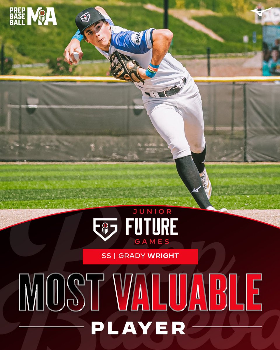 Prep Baseball New England (@pbnewengland) on Twitter photo #๐๐๐๐
๐๐๐ ๐๐๐๐ฆ ๐๐๐ ๐ค
2029 SS Grady Wright (Phillips Academy - Andover, MA) earned the Team MVP for Team Massachusetts at the 2025 Junior Future Games!
๐ฅ๏ธ loom.ly/7HtnklM || <a href="/prepbaseball/">Prep Baseball</a> #๐๐๐๐
๐๐๐ ๐๐๐๐ฆ ๐๐๐ ๐ค
2029 SS Grady Wright (Phillips Academy - Andover, MA) earned the Team MVP for Team Massachusetts at the 2025 Junior Future Games!
๐ฅ๏ธ loom.ly/7HtnklM || <a href="/prepbaseball/">Prep Baseball</a>