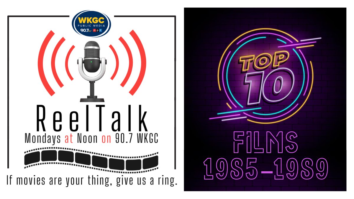 Ryan L. Terry (@rlterry1) on Twitter photo NEW EPISODE
ReelTalk on <a href="/WKGCNews/">WKGC Public Radio</a>
#Top10 Films 1985–89
I am joined by returning guest <a href="/CACF_Critics/">CACF</a>' Gino Sassani and first-time guest Dr. Steven DiBlassi for this high energy ep, full of surprises!
Apple podcasts.apple.com/us/podcast/wkg…
Spotify open.spotify.com/episode/4c08JA…
YouTube and more NEW EPISODE
ReelTalk on <a href="/WKGCNews/">WKGC Public Radio</a>
#Top10 Films 1985–89
I am joined by returning guest <a href="/CACF_Critics/">CACF</a>' Gino Sassani and first-time guest Dr. Steven DiBlassi for this high energy ep, full of surprises!
Apple podcasts.apple.com/us/podcast/wkg…
Spotify open.spotify.com/episode/4c08JA…
YouTube and more