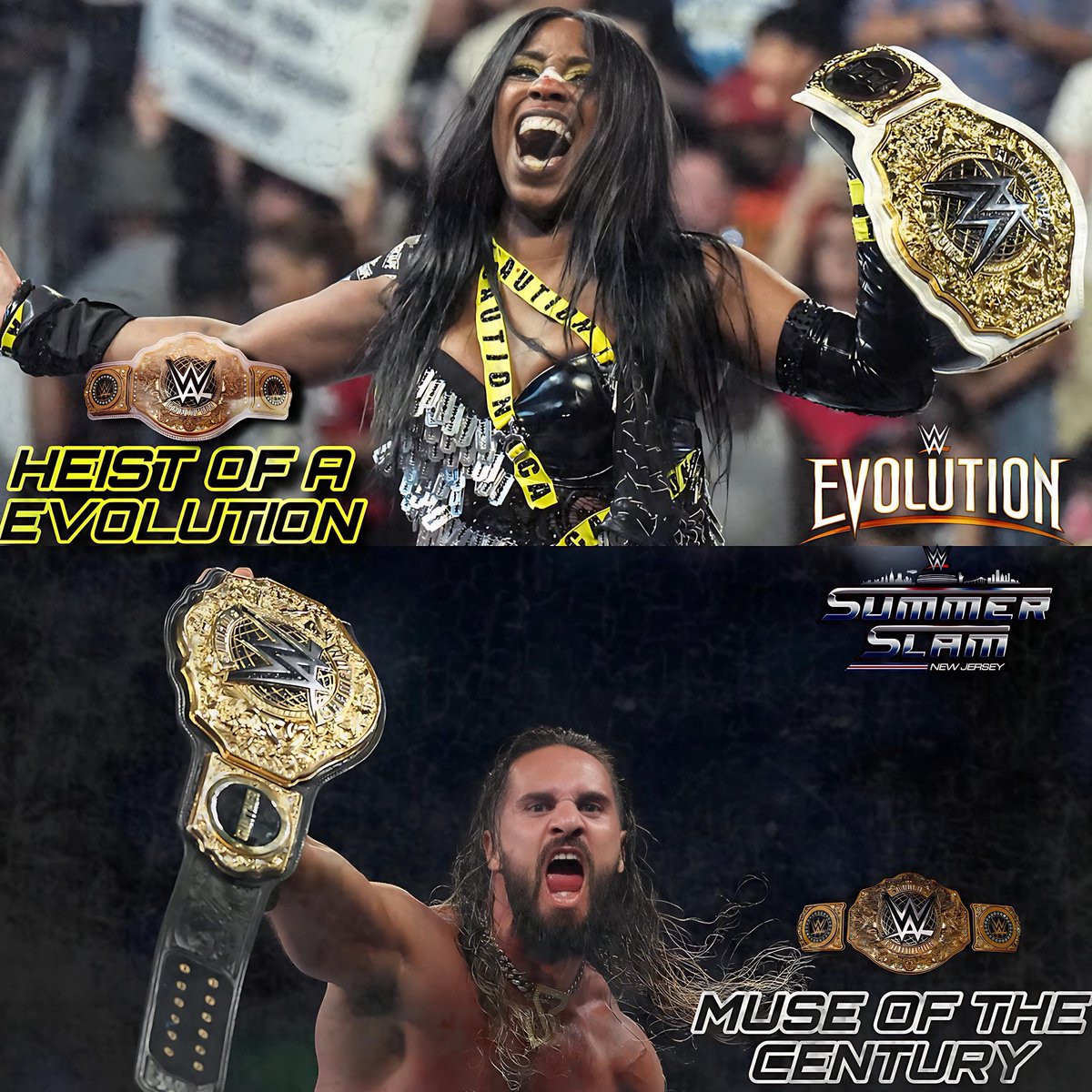 TheeCautionPage's tweet image. The Greatest #MITB Cash-ins Of All Time 🔥
